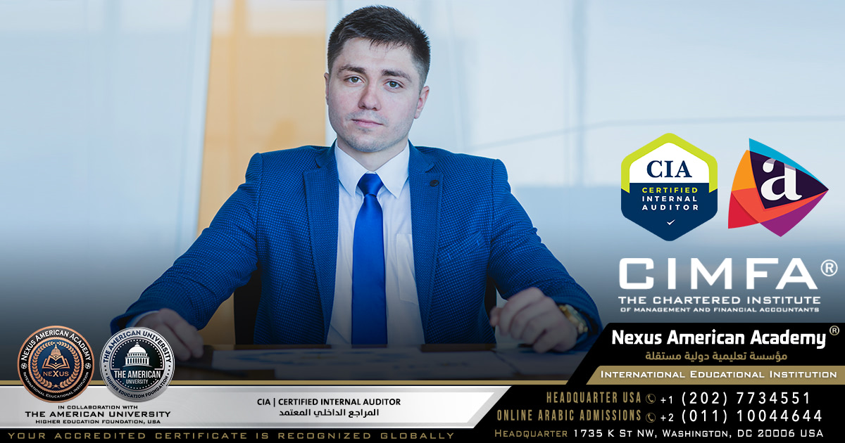 Cia | certified internal auditor | المراجع الداخلي المعتمد