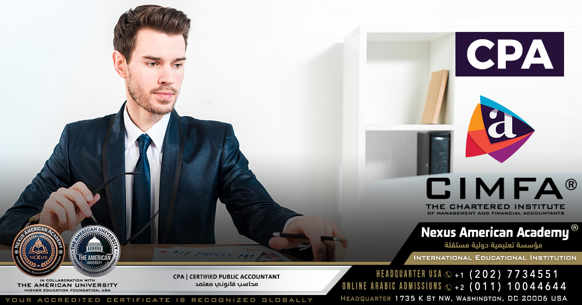 Cpa | certified public accountant | محاسب قانوني معتمد