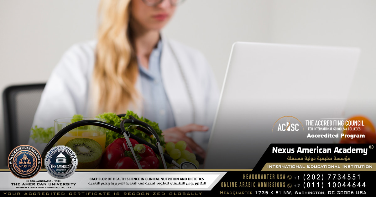 bachelor of health science in clinical nutrition and dietetics | البكالوريوس التطبيقي للعلوم الصحية في التغذية السريرية وعلم التغذية