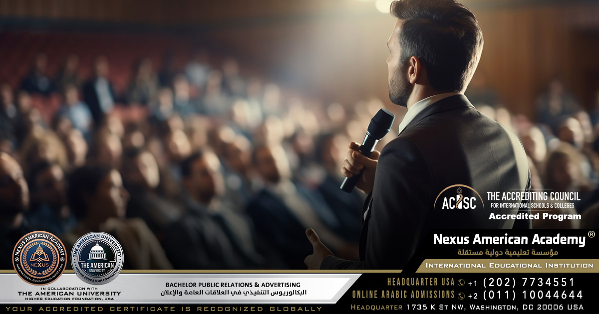 bachelor public relations & advertising | البكالوريوس التنفيذي في العلاقات العامة والإعلان